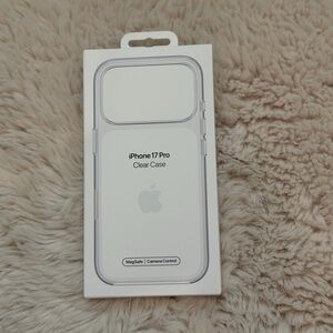Apple iPhone 17 Pro Clear Case